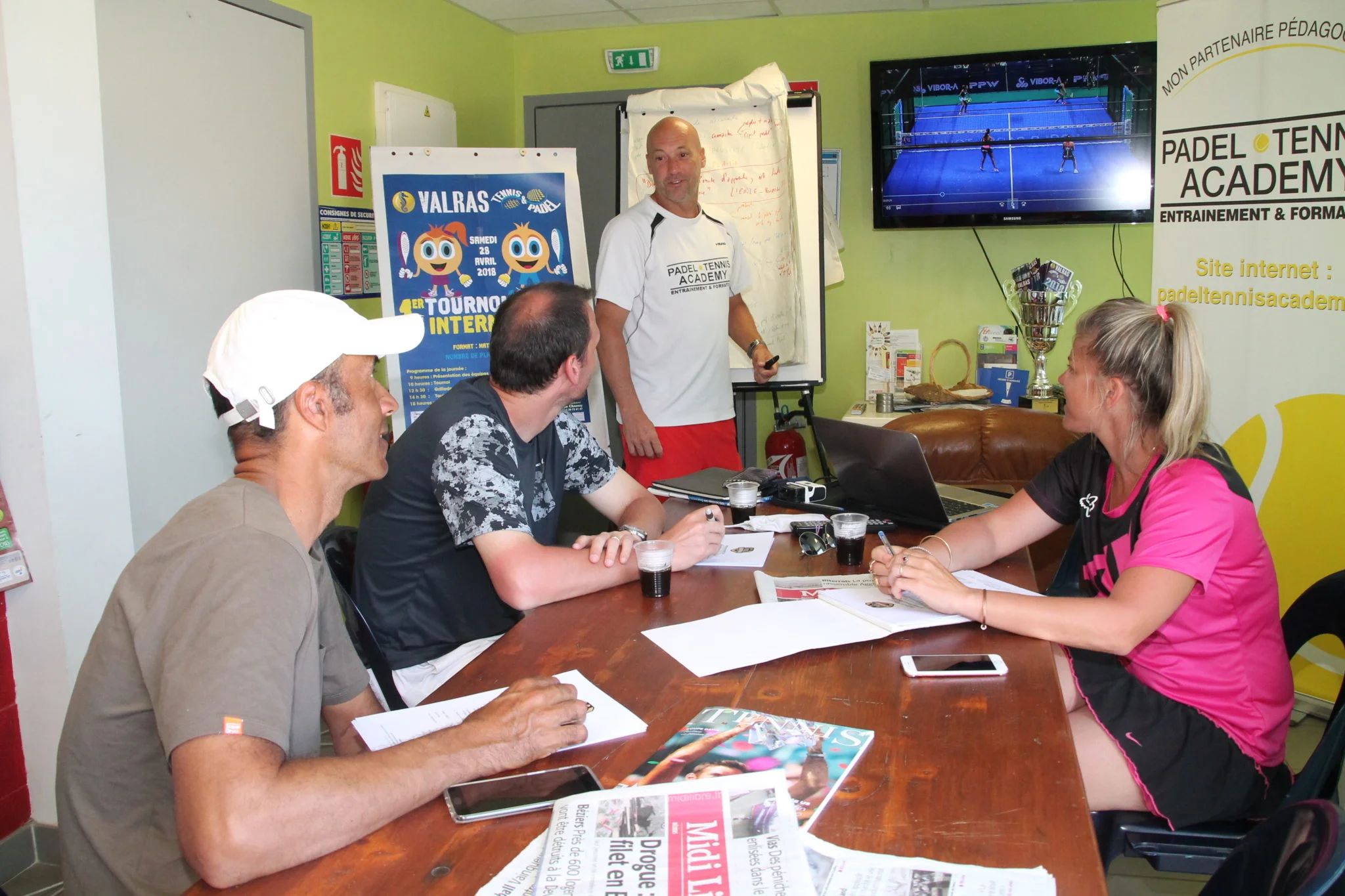 L’enseignement du padel avec PADEL TENNIS ACADEMY