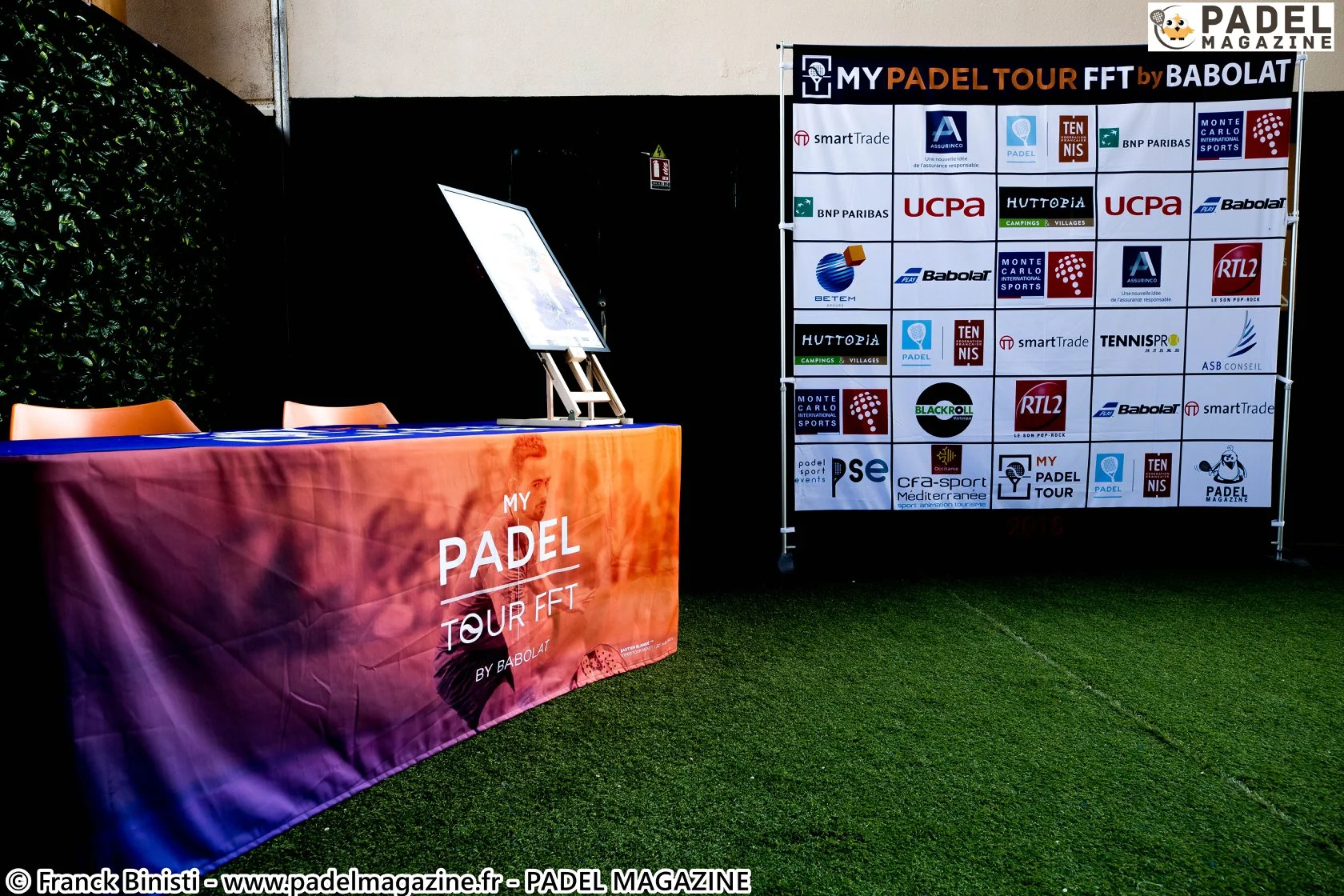 16 Table du juge arbitre tennis padel soleil | Padel Magazine