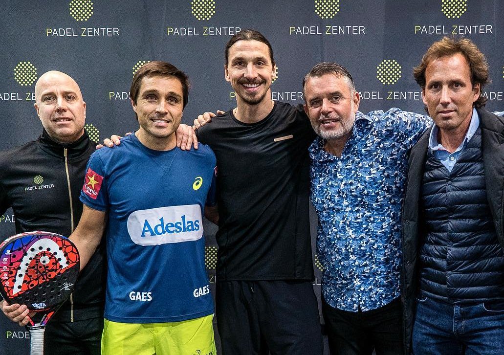 Padel Zenter in voller Entwicklung