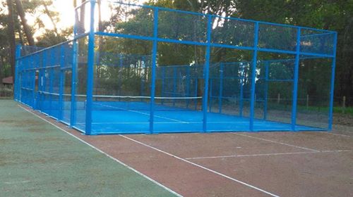 The Biscarosse campsite is in the padel