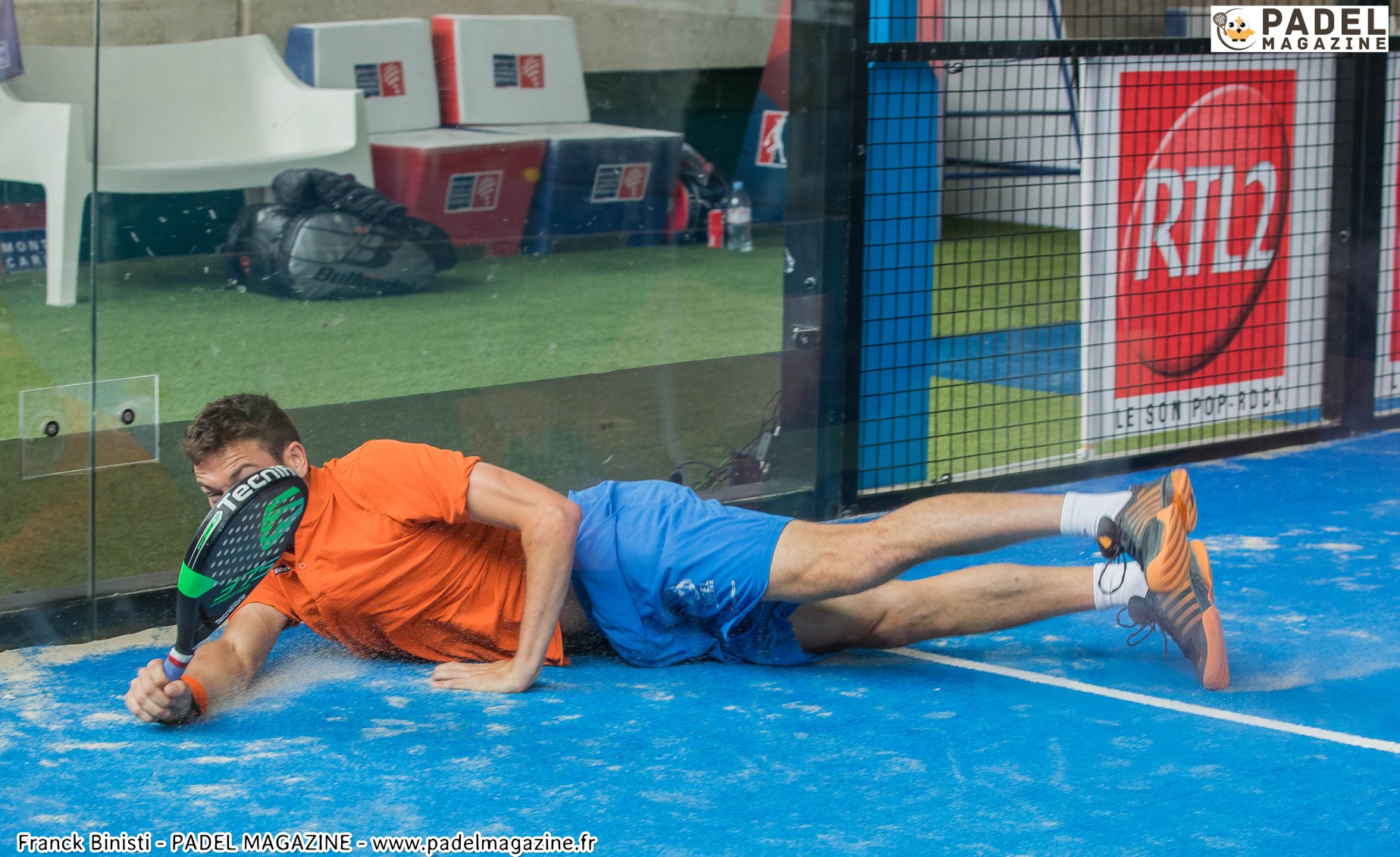 Jérémy Scatena is injured in Word Padel Tour