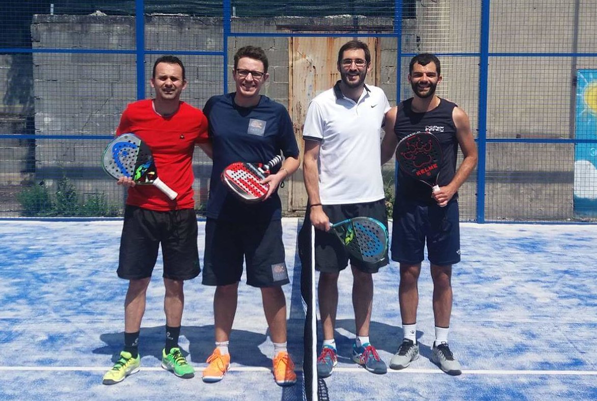Bigata / Copter zegeviert in Padel Toulouse
