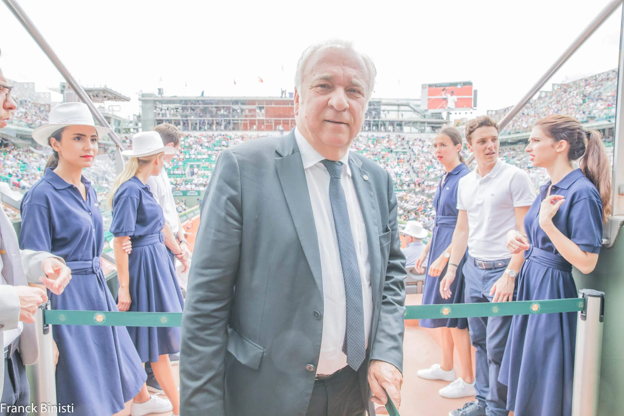 Hubert Picquier : Le Master FFT PADEL TOUR sur le Parvis de Notre-Dame à Paris