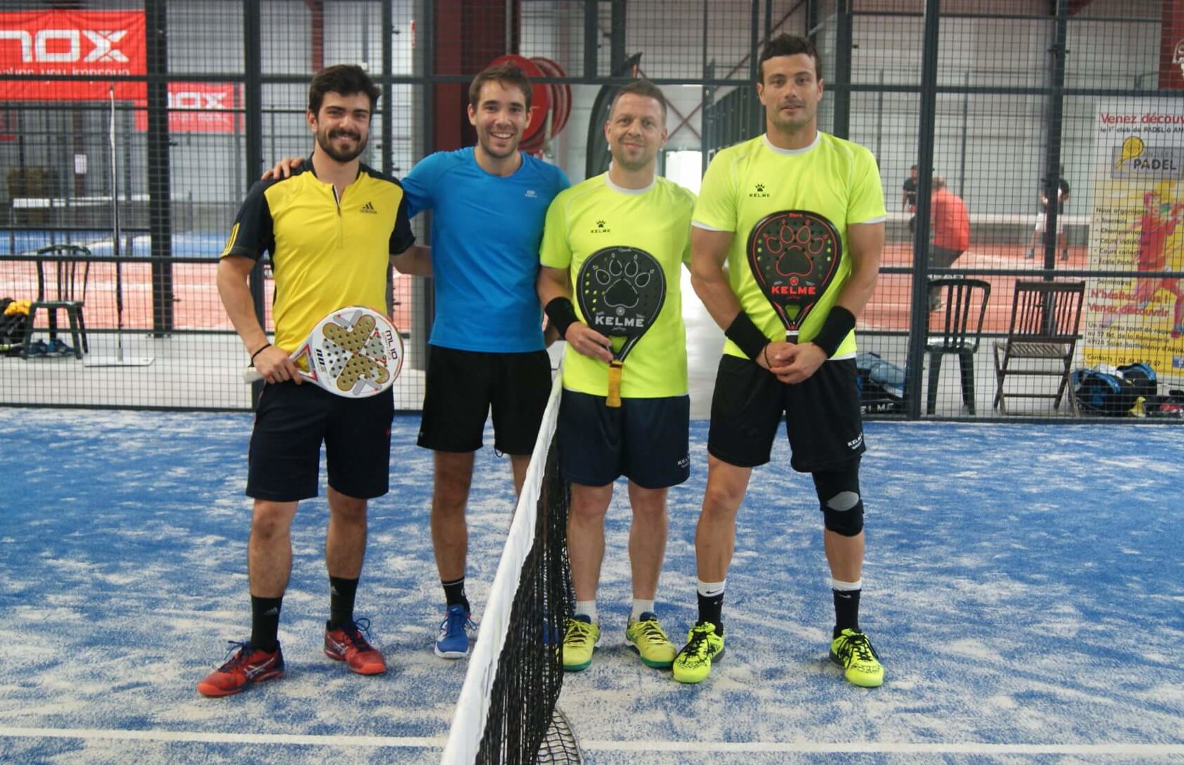 Maucourt / Boilevin ved P500 i Angers Padel