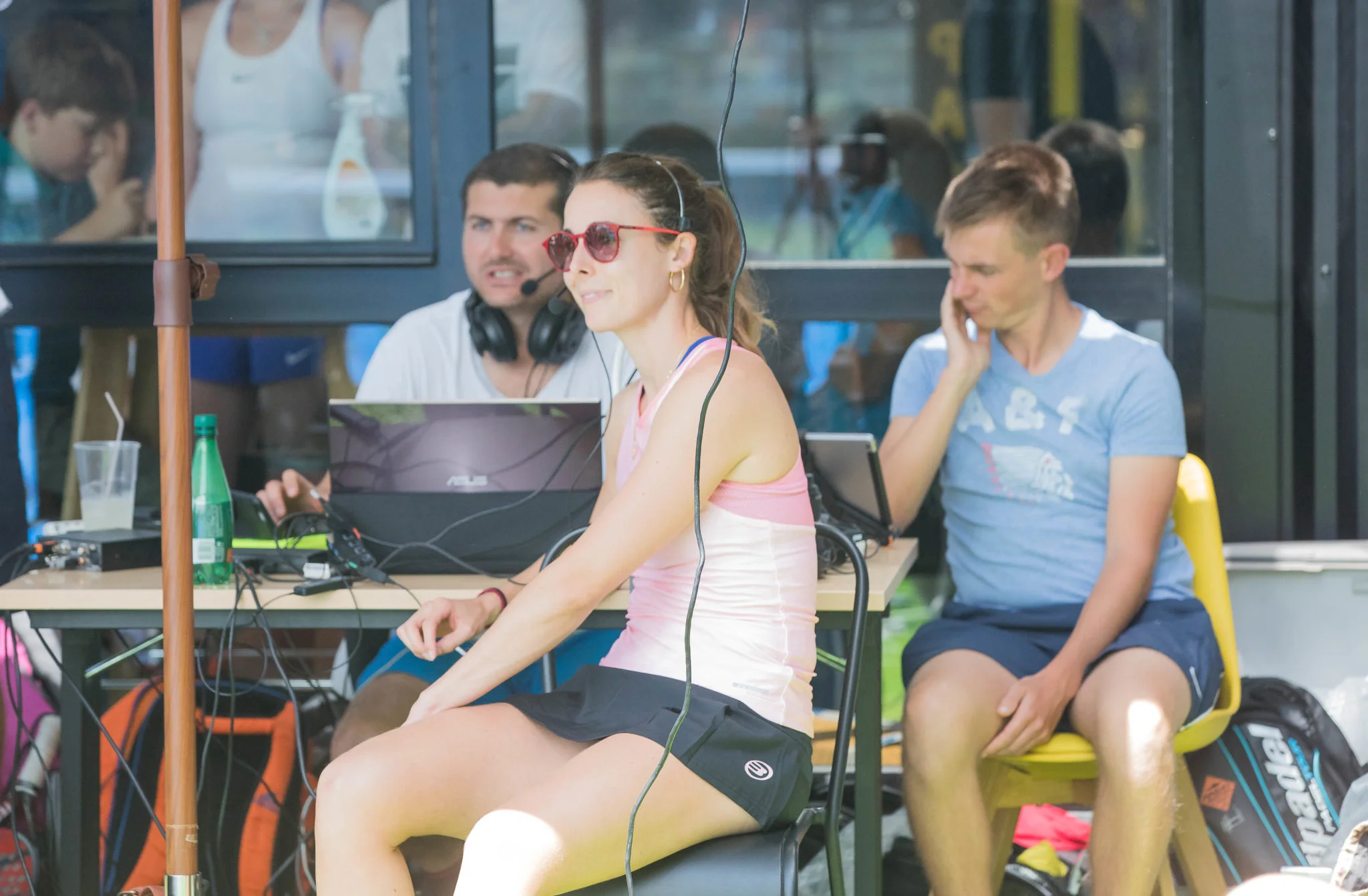 comentarista padel Alizé Cornet
