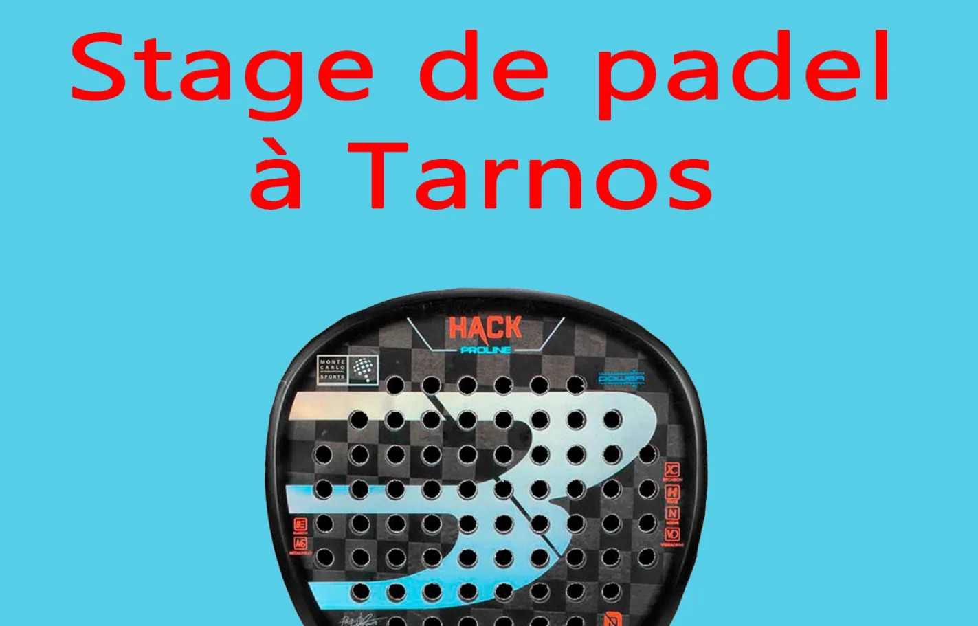 Corso di padel presso il club Adour di Tarnos