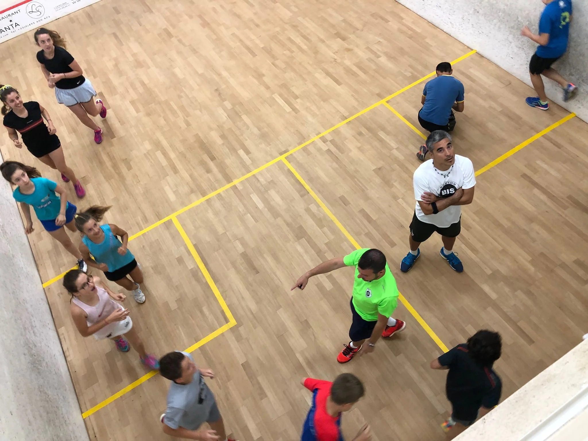 Stage Squash l’île Rousse 2018