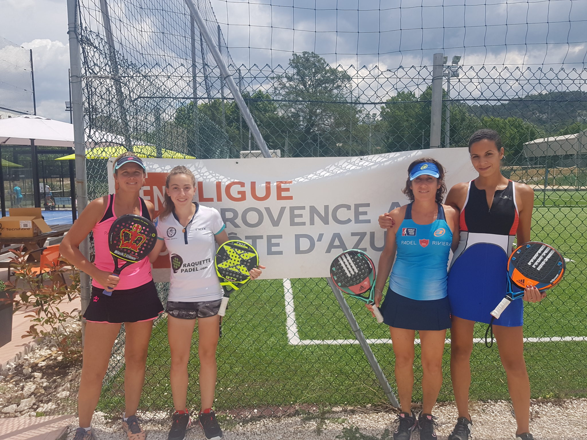 The PACA league continues its actions in the padel