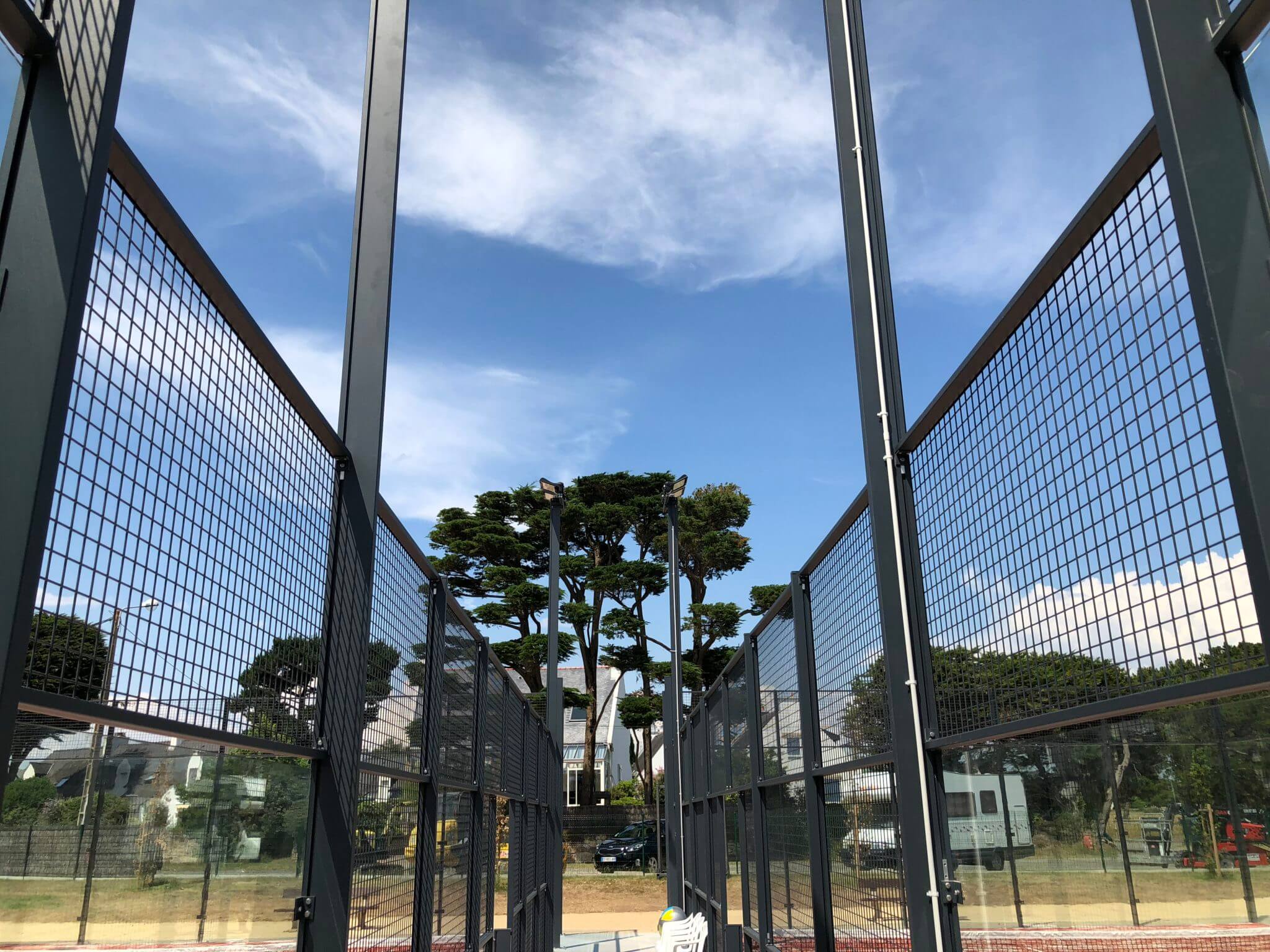 2 courts of padel in Carnac!