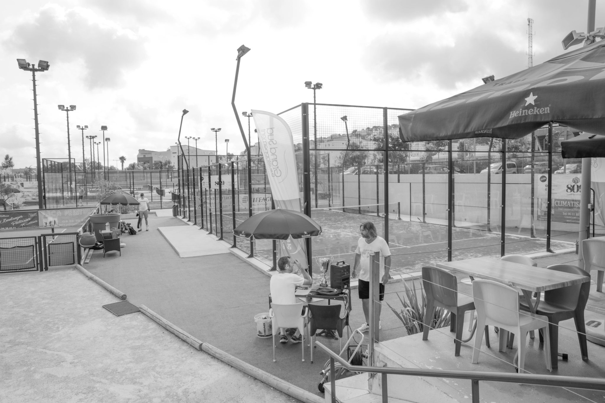 Början av 8: e vid Toulon Open