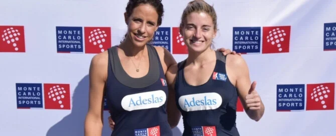 Marta Marrero et Ale Salazar Monte Carlo International Sports | Padel Magazine