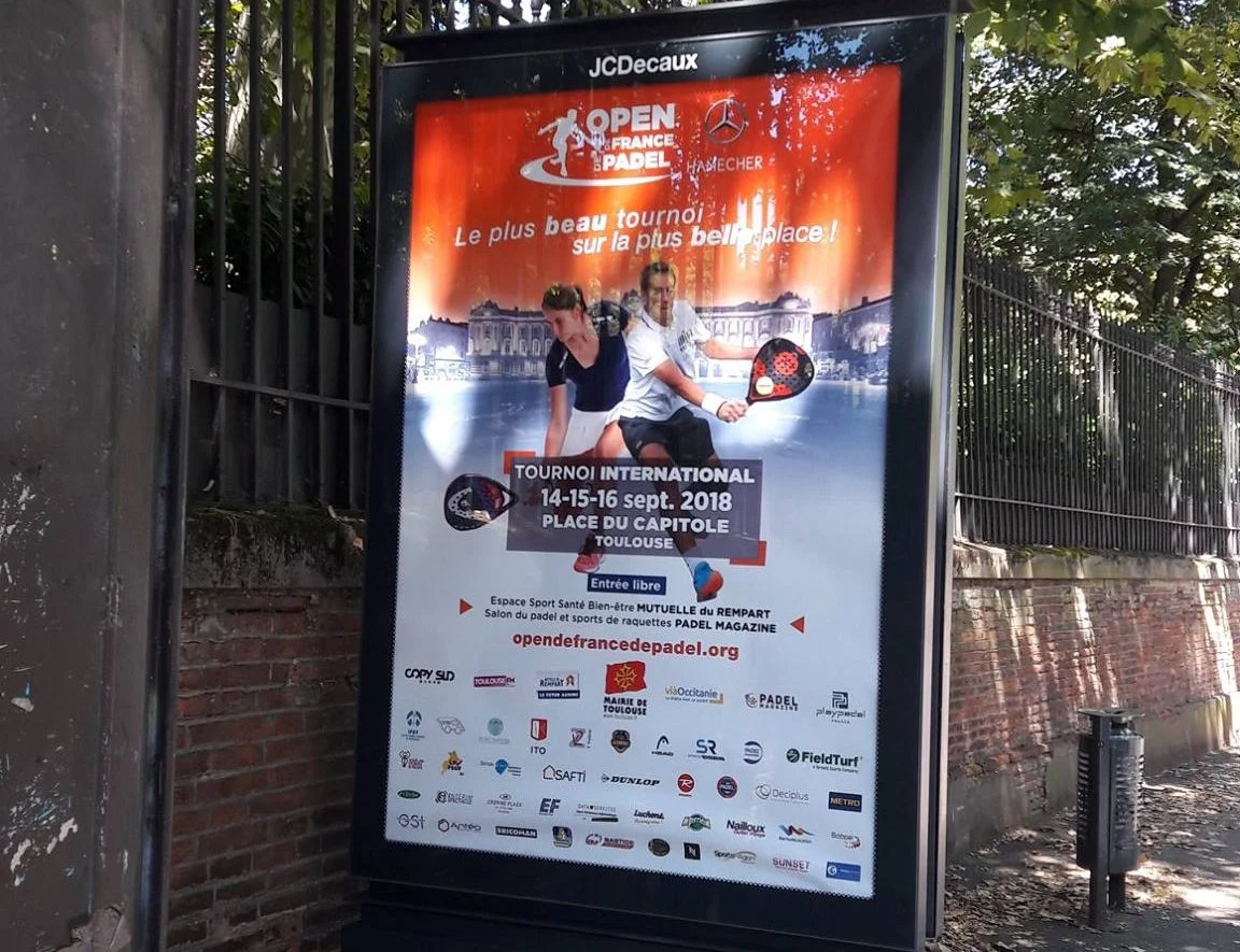 L’Open de France de padel en mode affichage