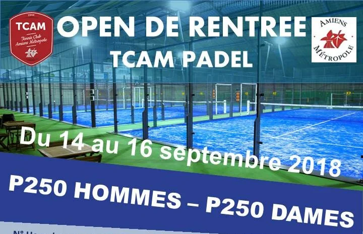 open de rentrée P250 Amiens padel | Padel Magazine