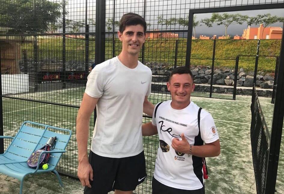 Thibaut Courtois: “The padel, a great sport ”