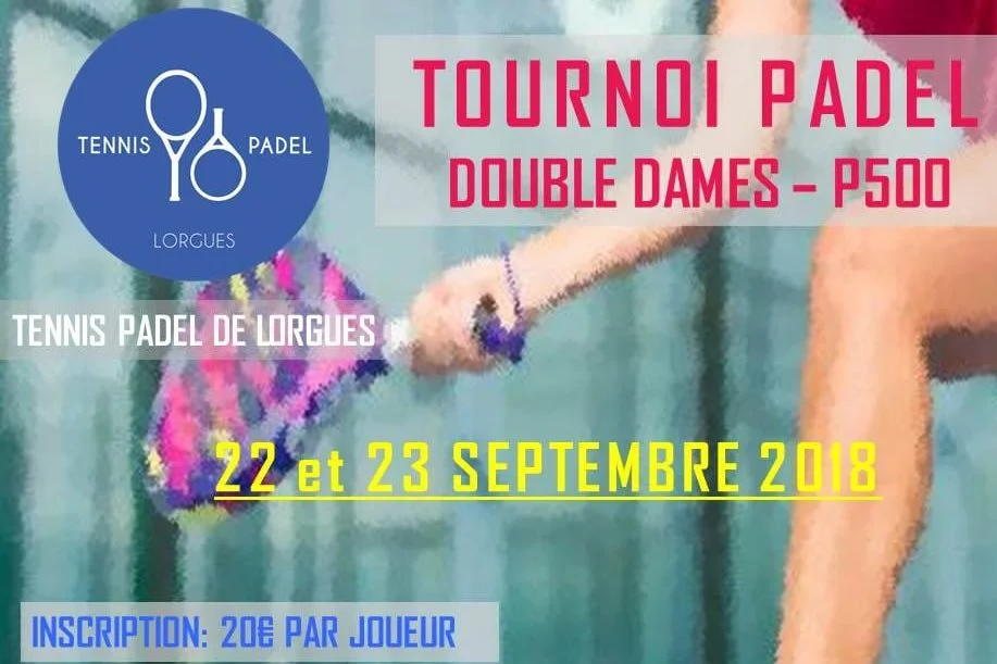 Tennis Padel Lorgues: P500 damer