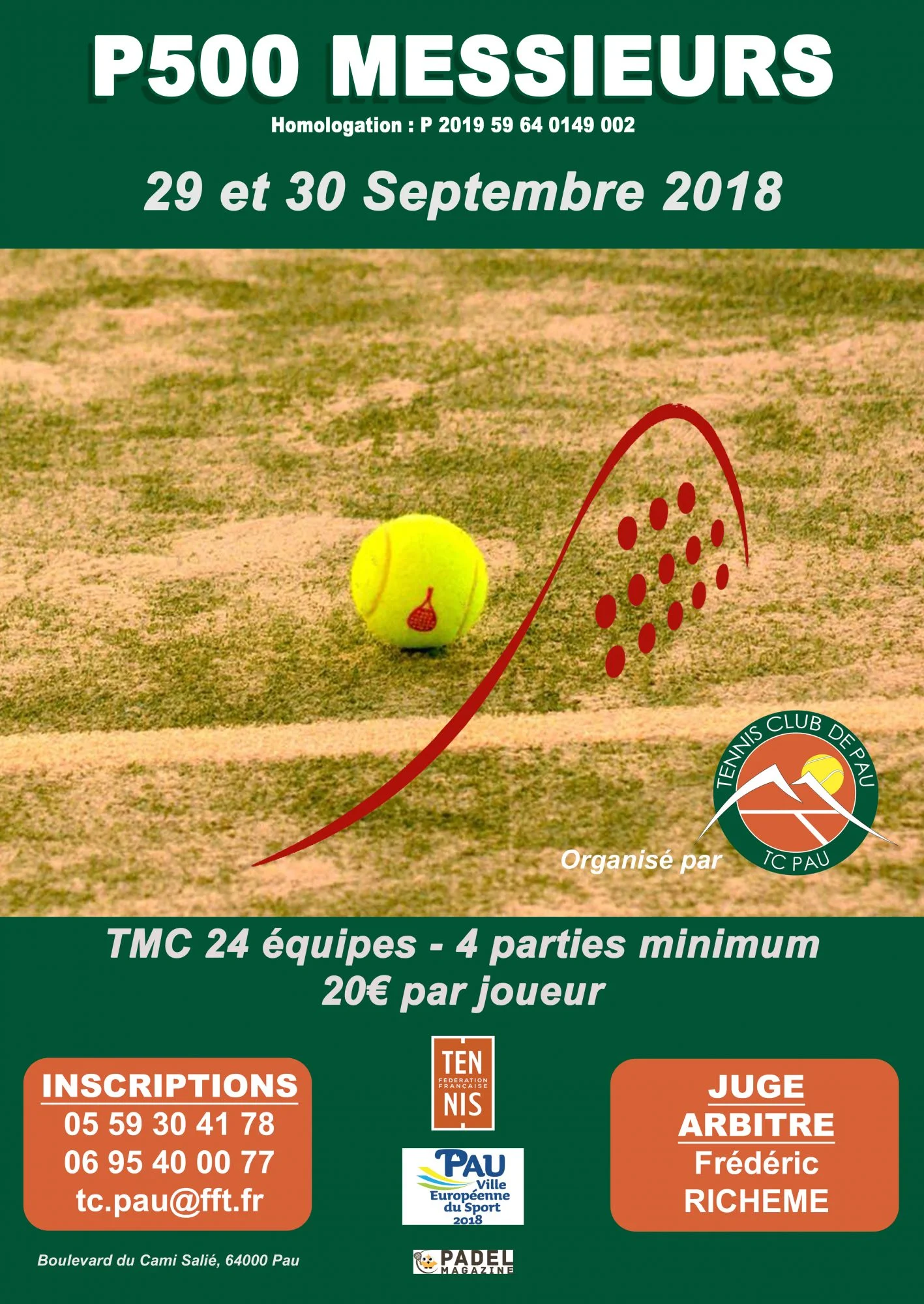 affiche-P500-pau-padel-