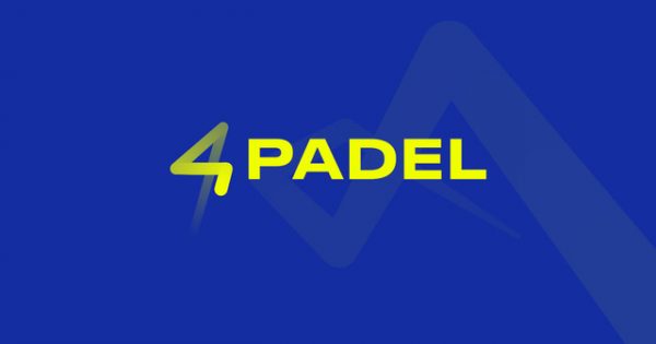 logo 4PADEL bleu