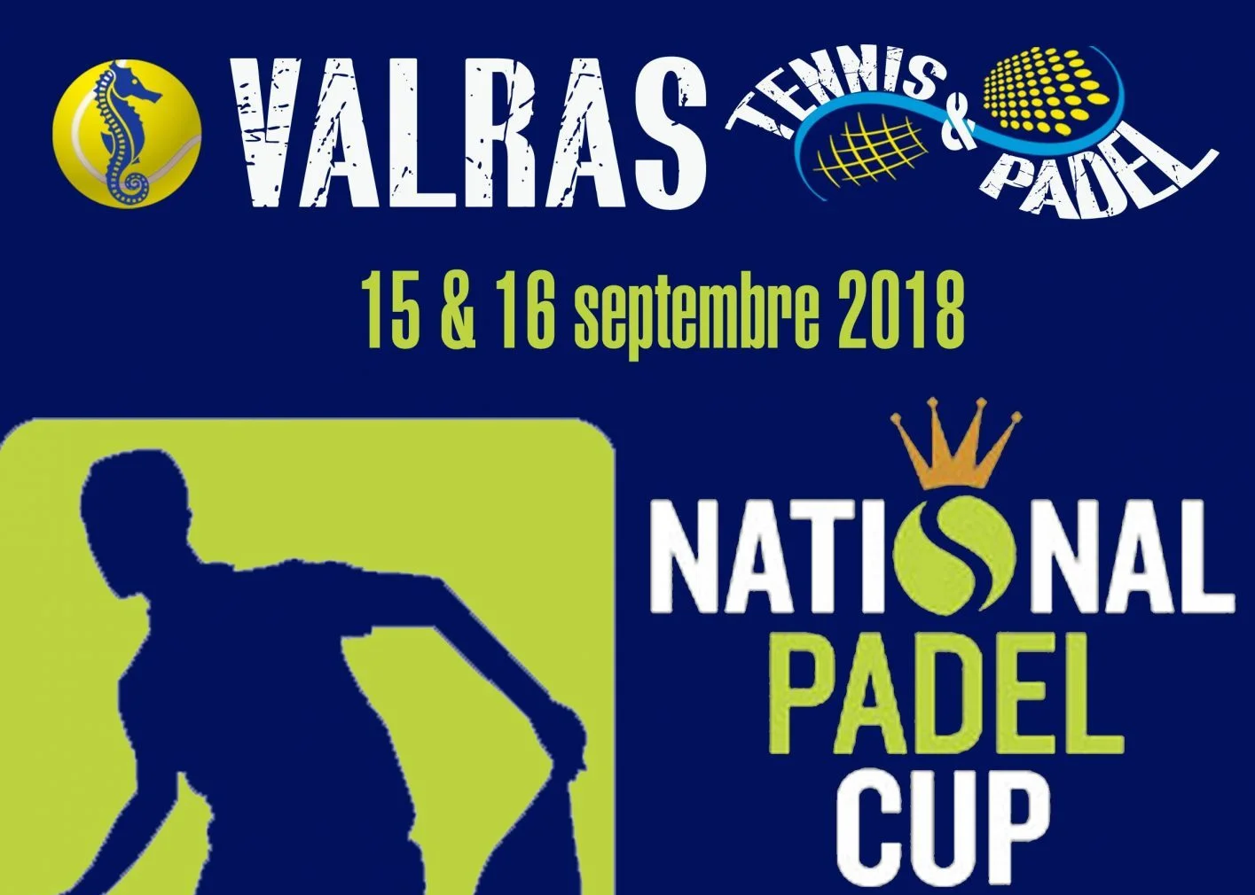Etape de la National Padel Cup à Tennis Padel Valras