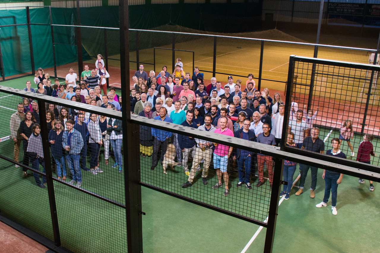 2 courts of padel additional at the Pommeraie Caen