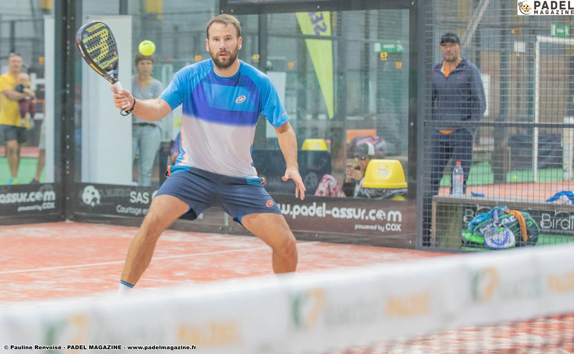 volée de coup droit maigret | Padel Magazine