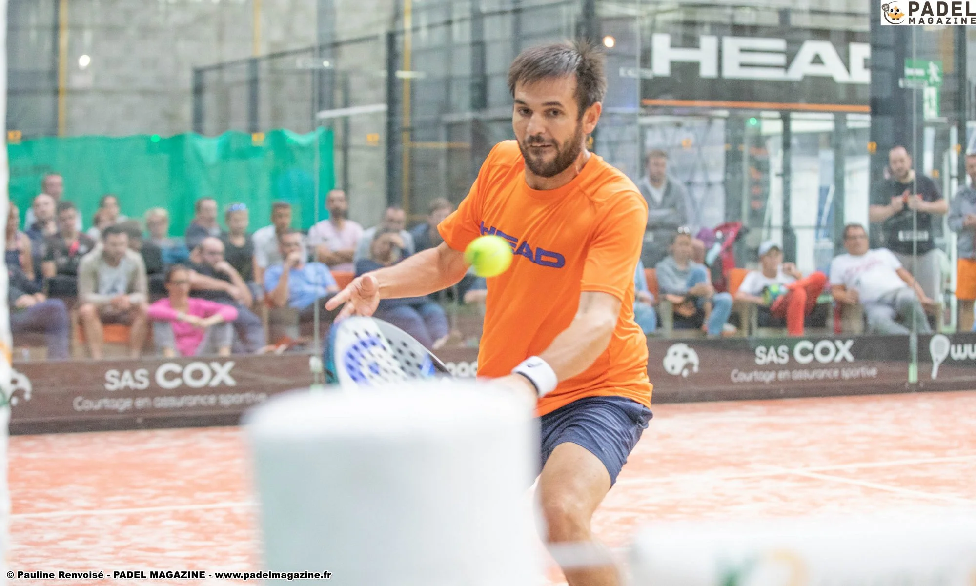 volée de revers tison | Padel Magazine