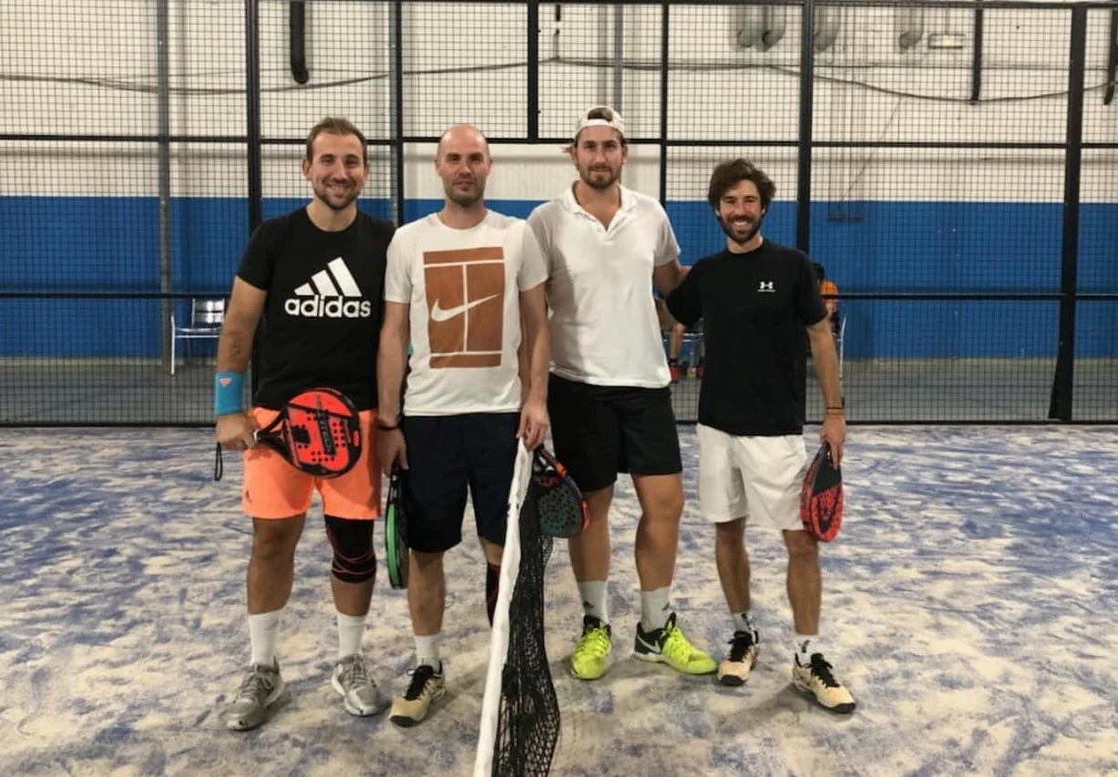GARCIN / GIMENEZ en boss à 4PADEL Créteil pour la National Padel Cup