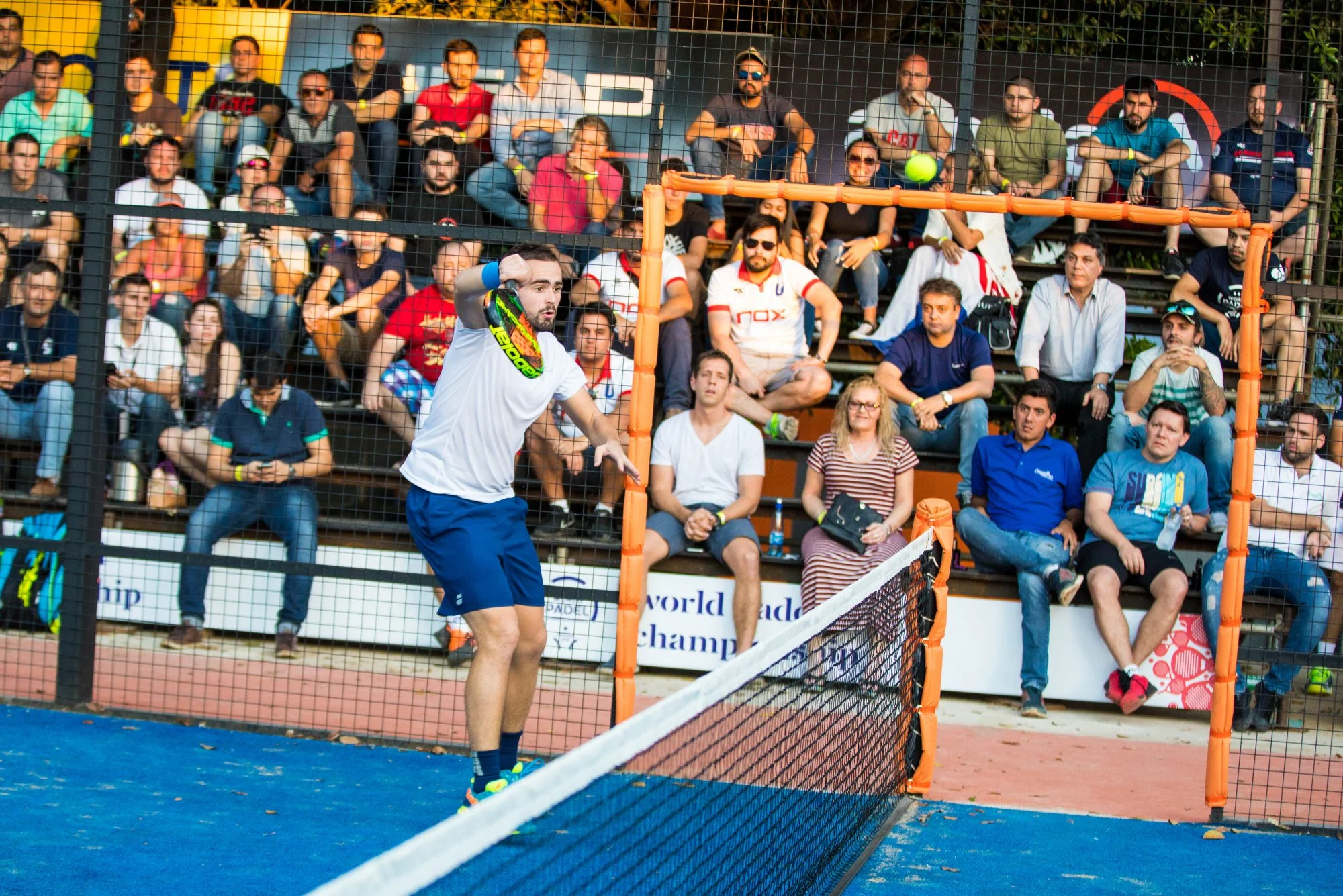 bois padel filet mondial blanqué | Padel Magazine
