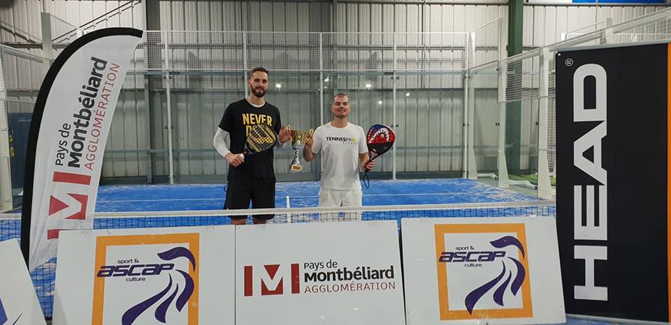 OLIVETTI / HENRY at the end of the suspense at the Open ASCAP Tennis & Padel from Montbéliard