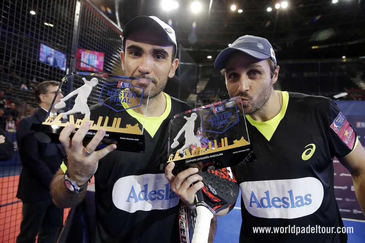 Balle de match de Bela et Lima au Masters World Padel Tour 2019