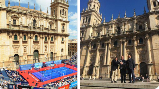 Jaen Cathedral will see more Padel
