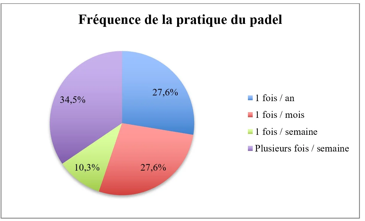 Practice and vision of padel