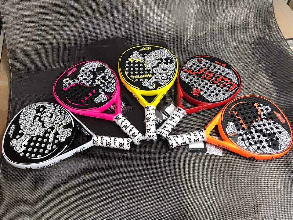 Nieuwe JUSTTEN 2019 rackets