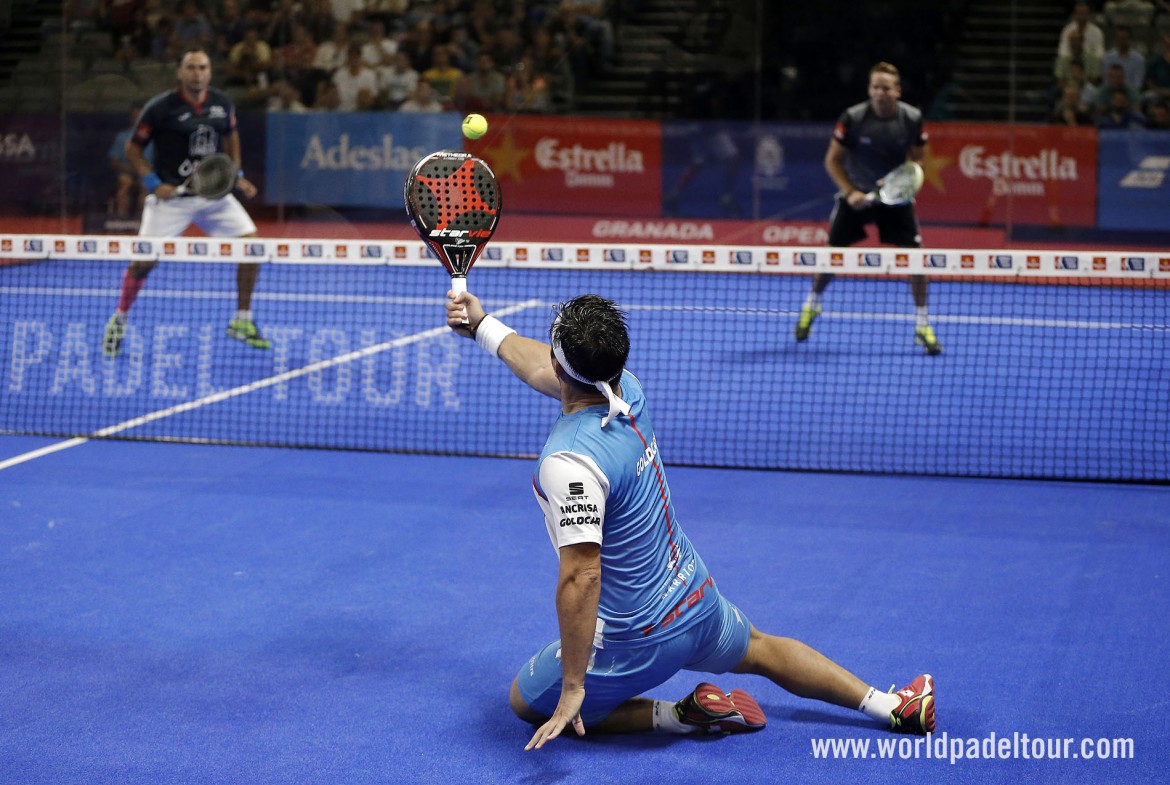 A defensive counter to padel - what's this ?