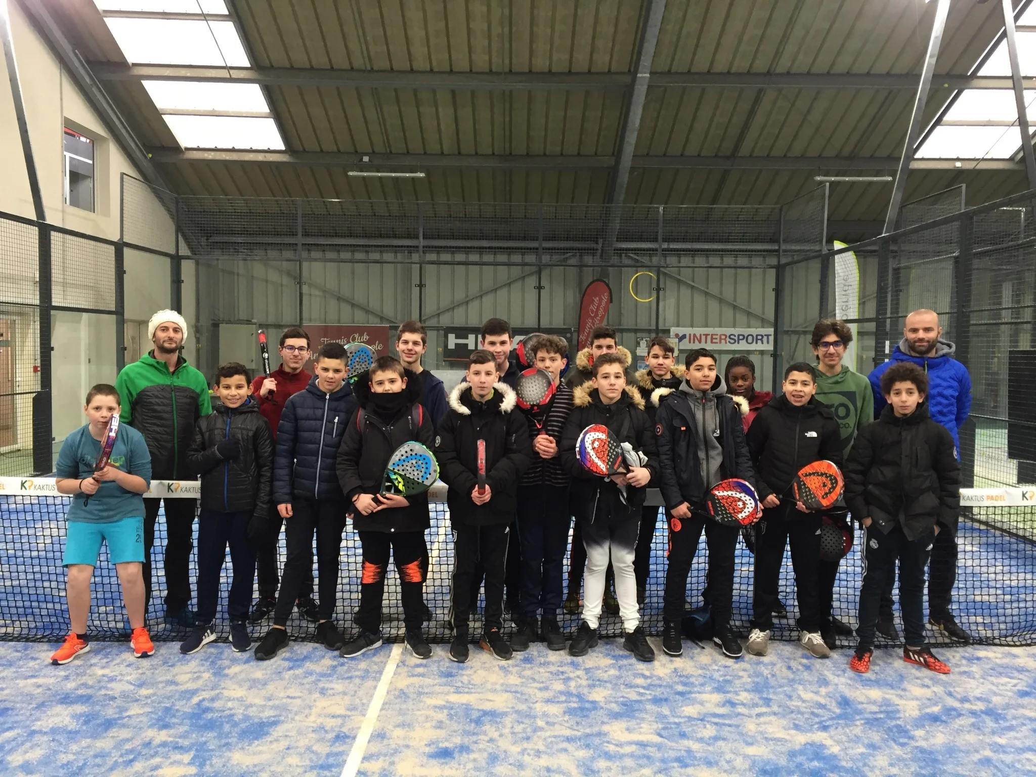 L’UNSS s’attaque au padel au TCAM
