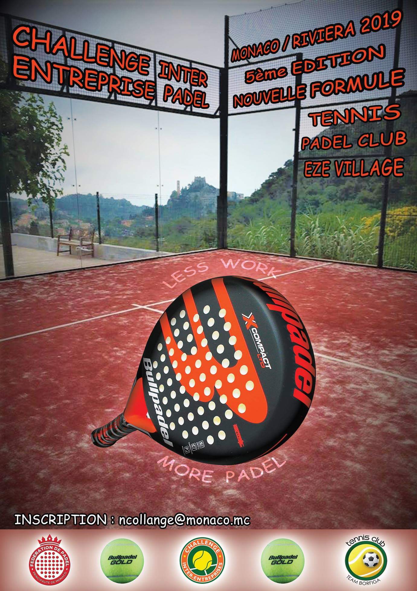 5th edition of the Challenger Inter Entreprise of padel Monaco and Riviera