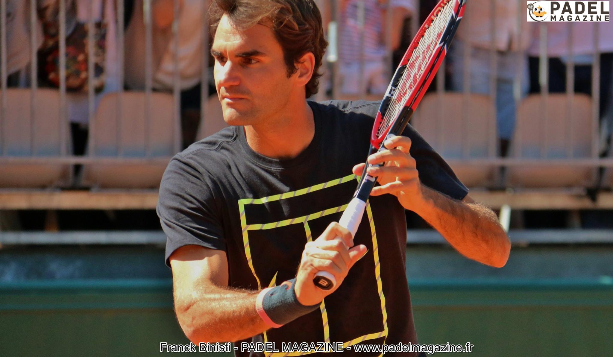 Roger Federer a future great du padel ?