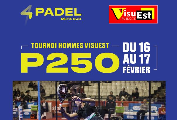 1st tournament padel from Lorraine to 4PADEL Metz