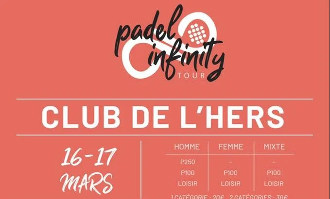 Padel Infinity Tour au Club de l’Hers