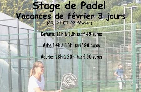 Stage in padel - La Baule - februari