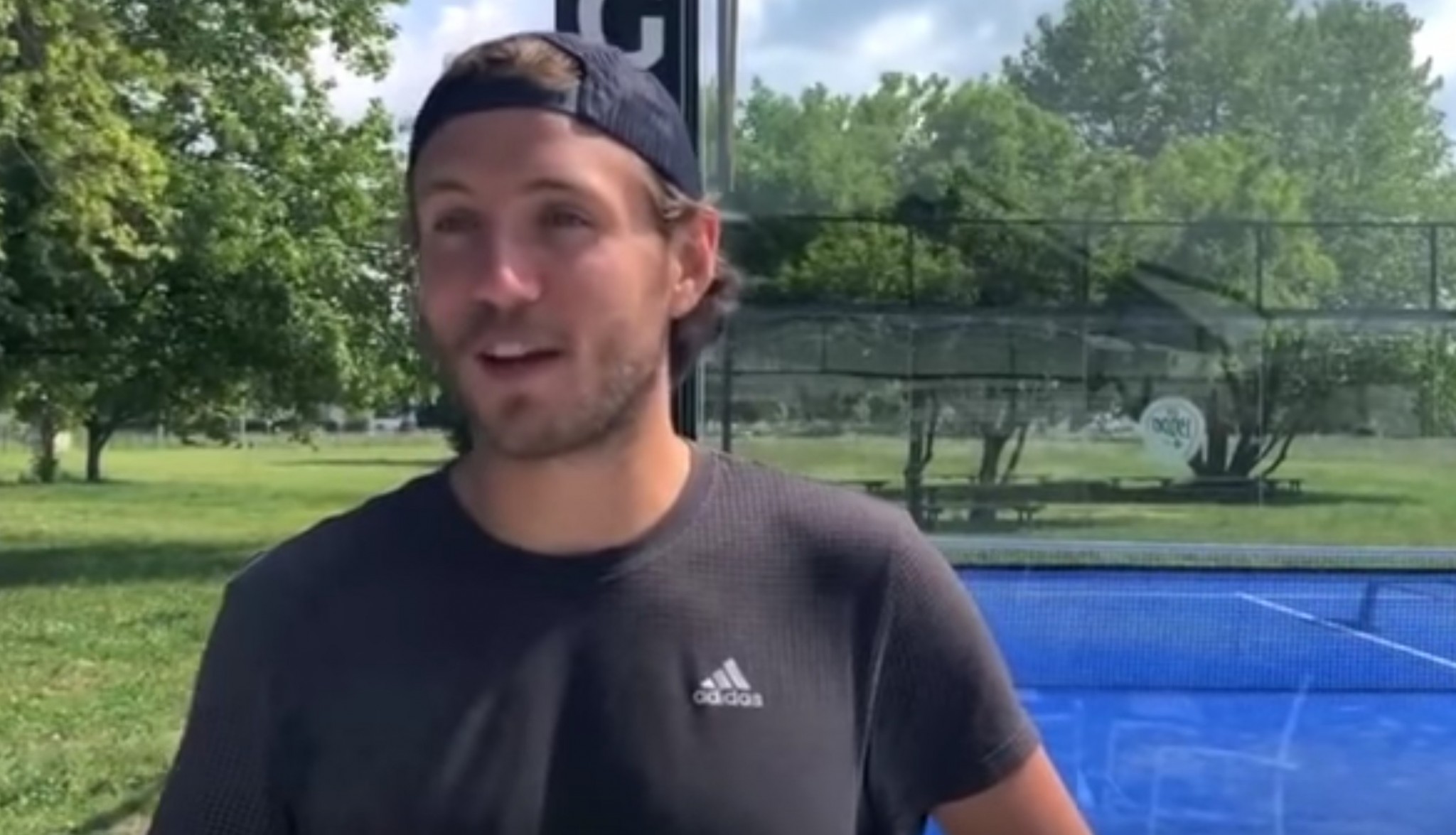 Lucas Pouille: “To padel, what I like is playing at 4 ”
