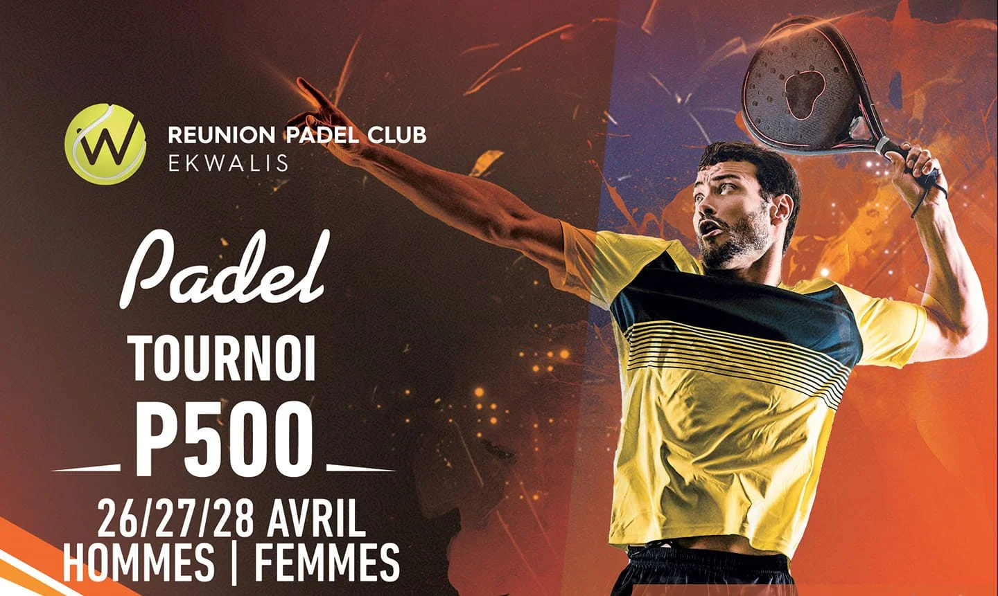P500 - Padel Club Réunion - 26. bis 28. April