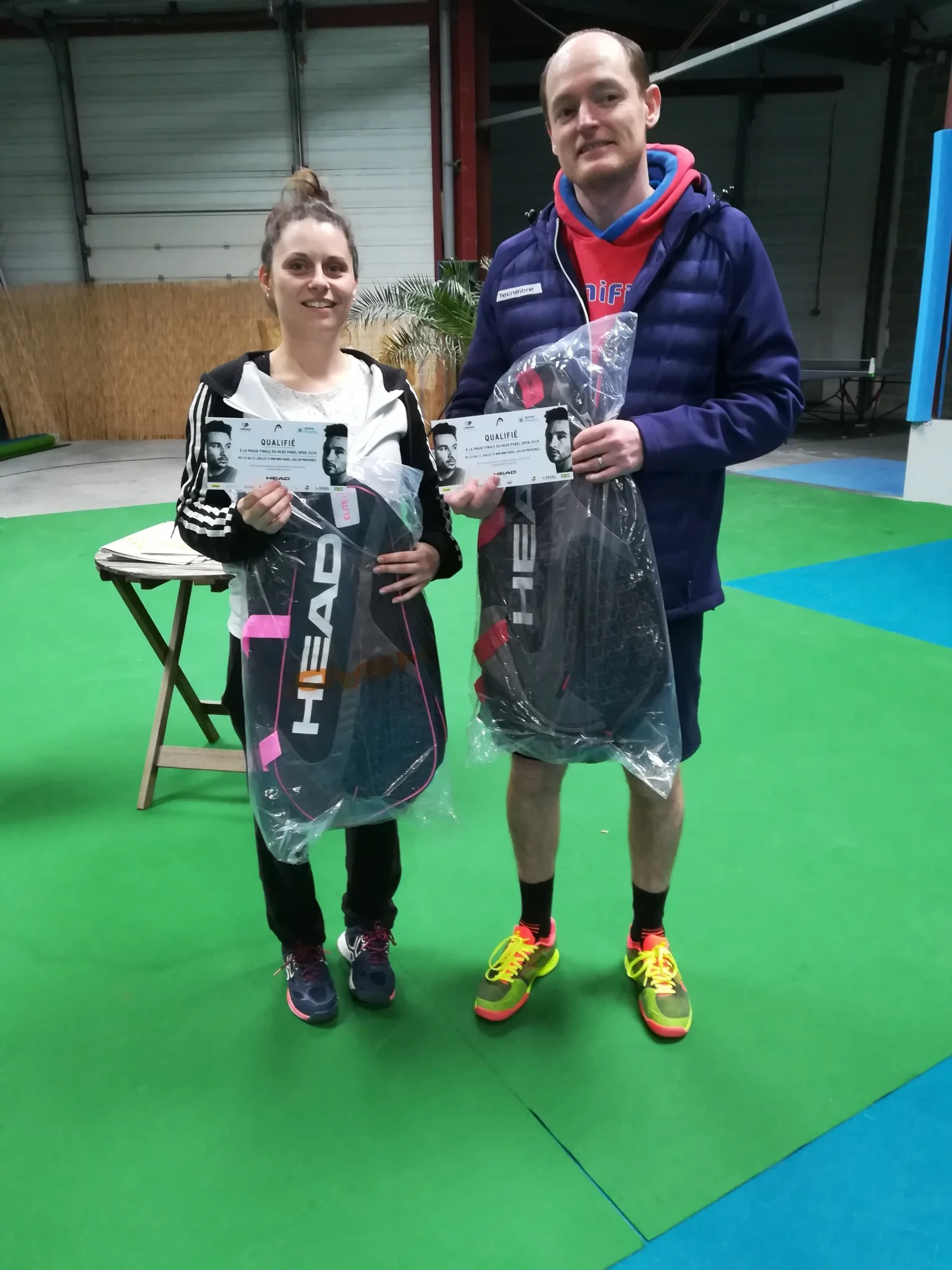 Angers padel vainqueurs mixte