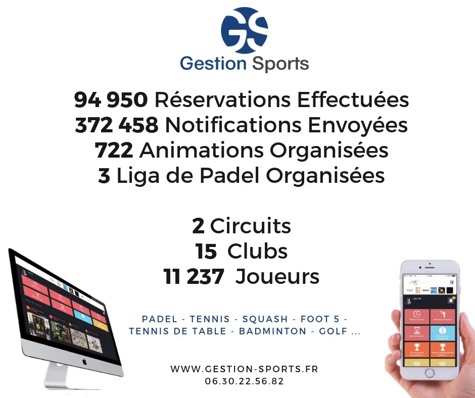 Gestion Sports : Les fonctionnalités en vidéo