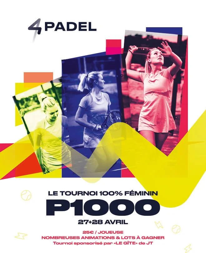 Open 4PADEL Bordeaux – Demies à partir de 10h30