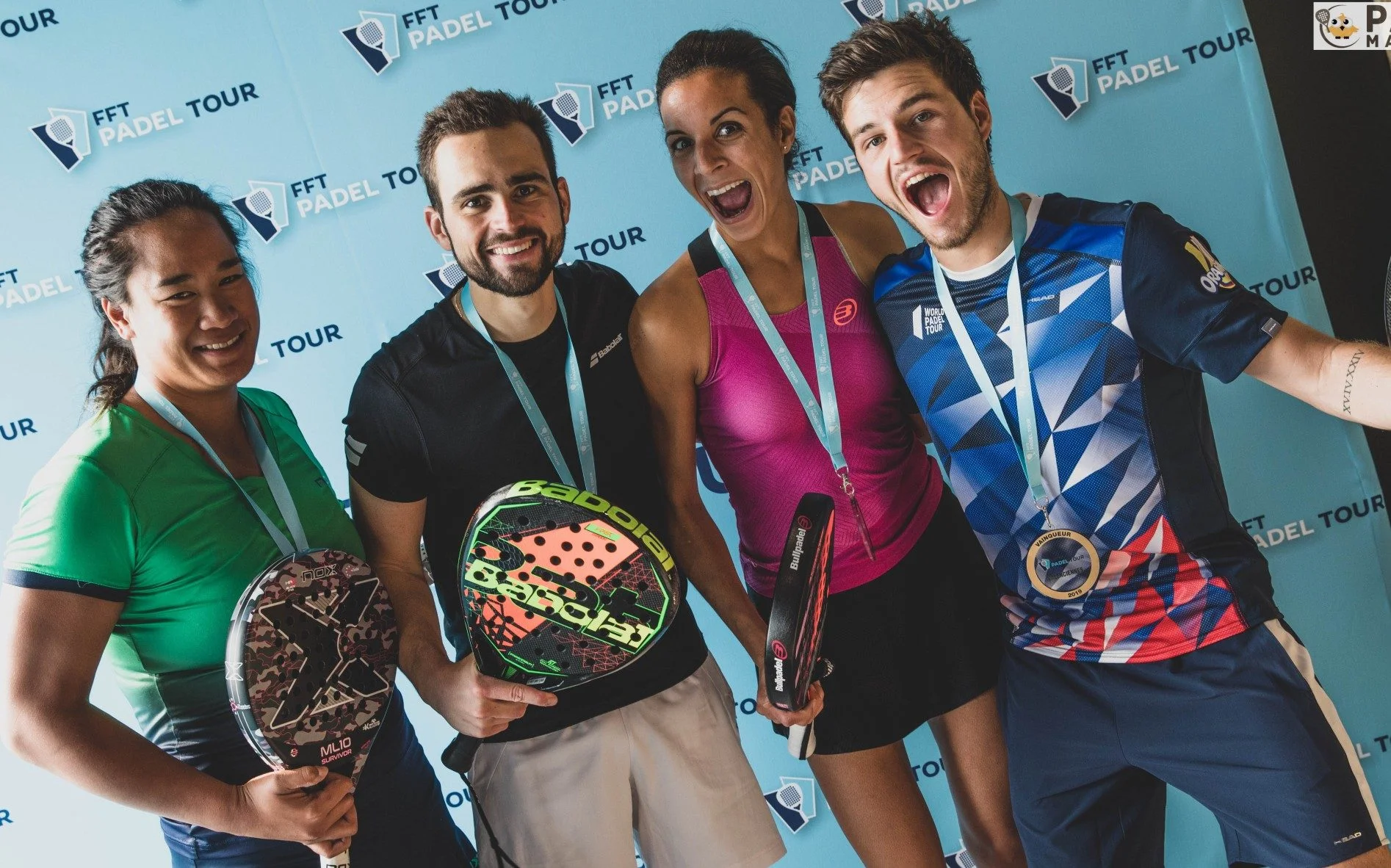 Le FFT Padel Tour Valenciennes pour Godallier / Martin et Bergeron / Blanqué