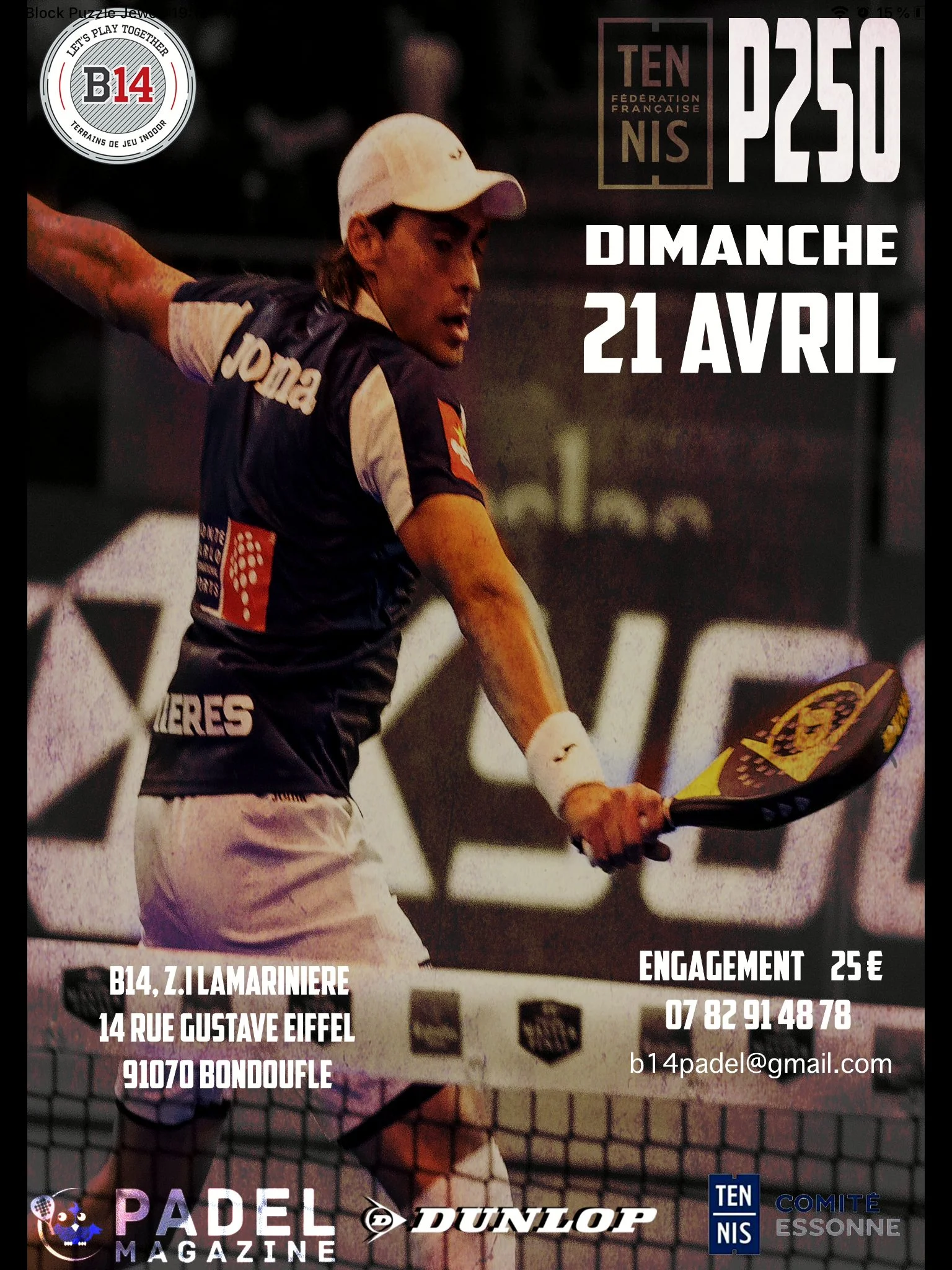 tournois de padel B14 | Padel Magazine