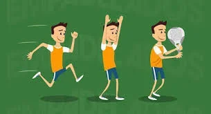 L´échauffement au padel