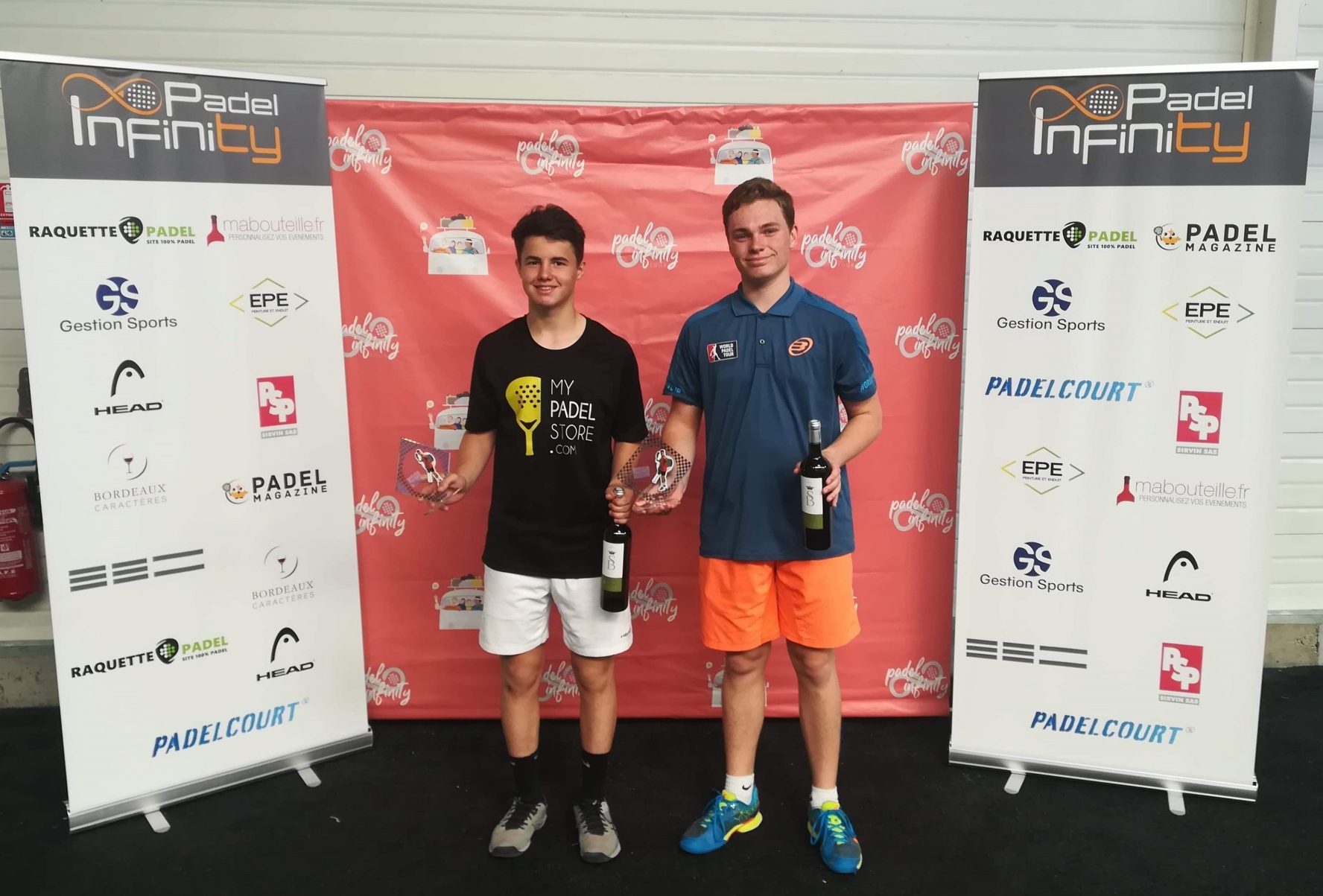 Dotte / Lorenzo: The youngest winners of padel in an approved Open