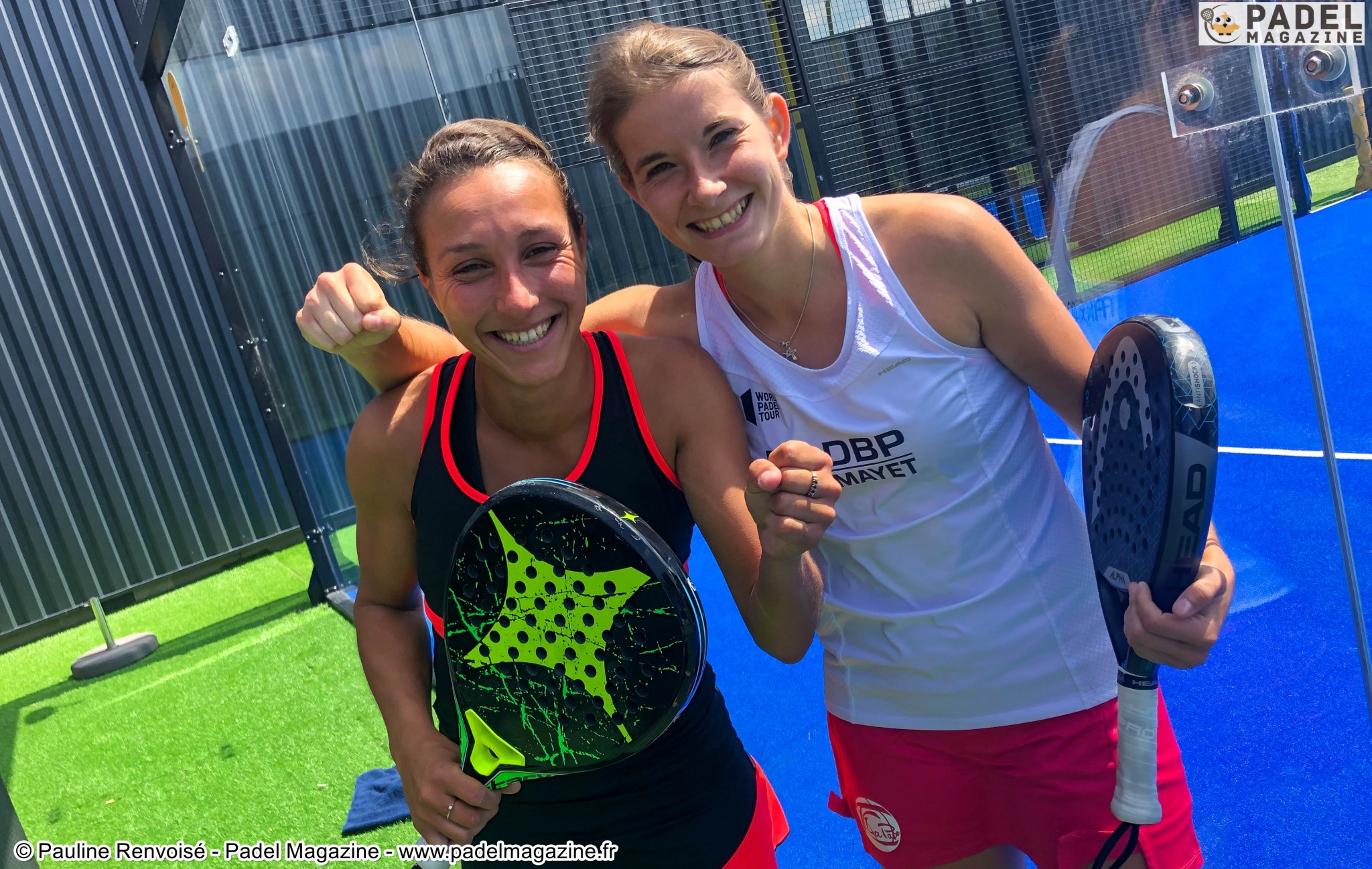 FFT Padel Tour Lyon – Interview with the winners Alix Collombon and Jessica Ginier