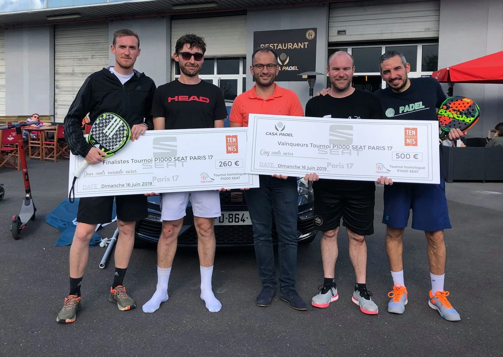 Boissé / Le Panse : Victorieuse de l’Open Casa Padel / SEAT